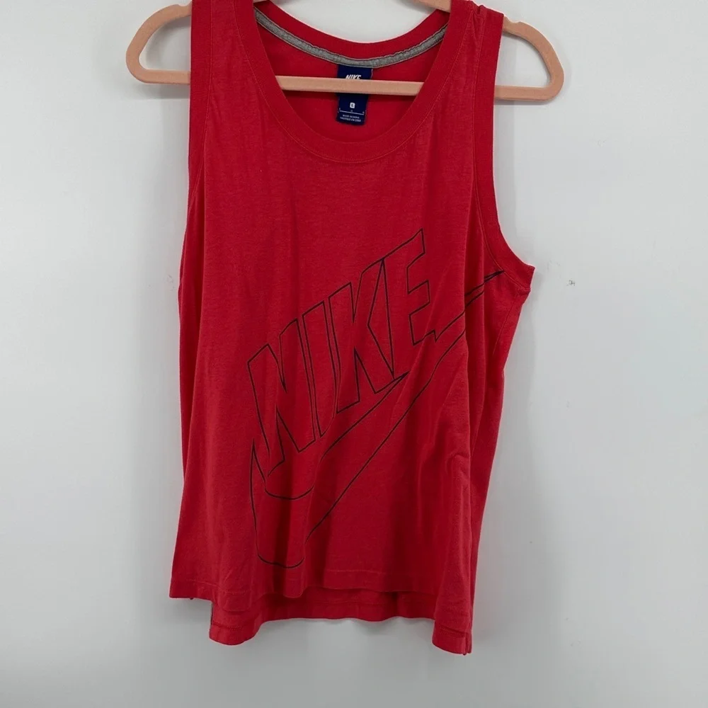 Nike Women's Pink Activewear Athletic Sleeveless Tank Top Lightweight‎ SzL